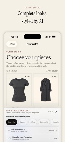 Kleido: AI Wardrobe Screenshot 6 of 8