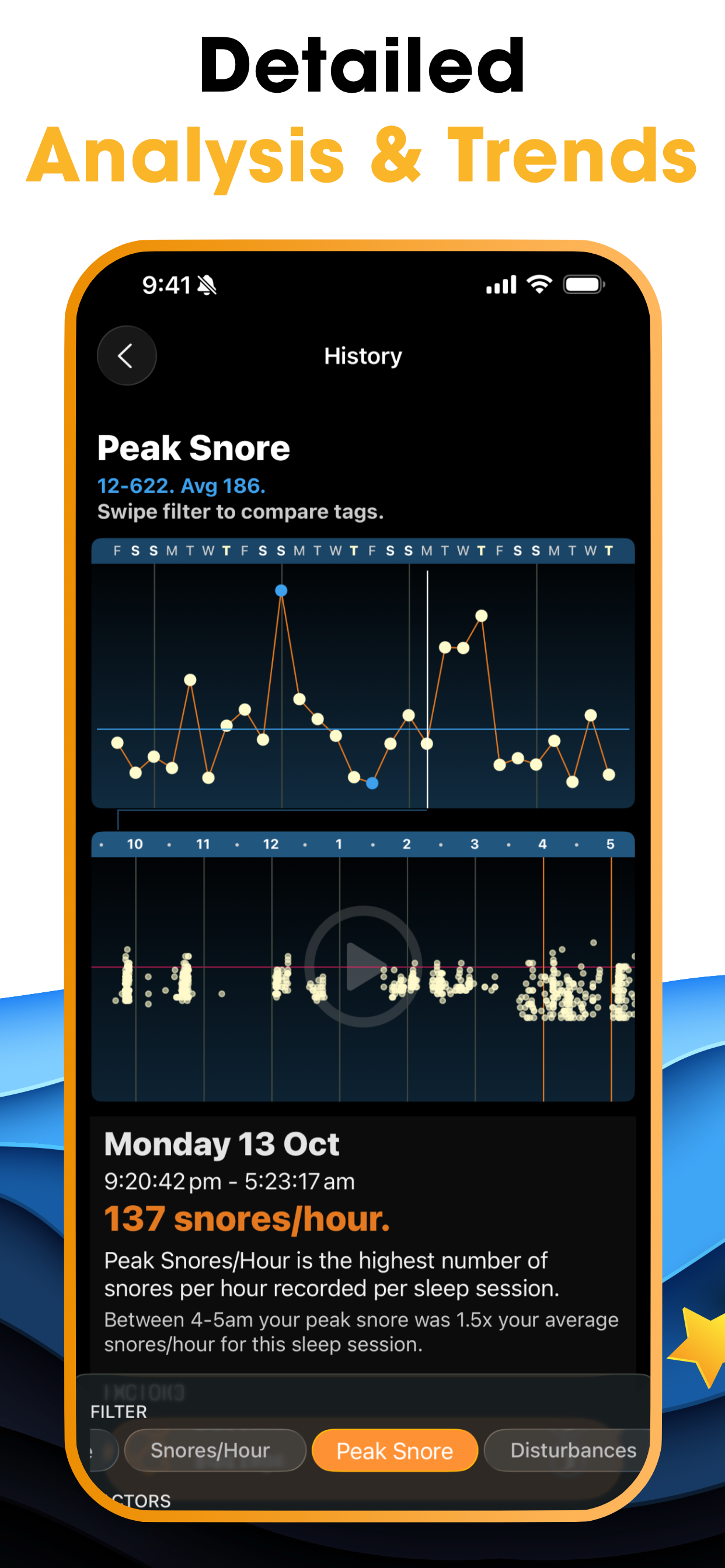 AutoSnore: Snoring Recorder 商店截图 8