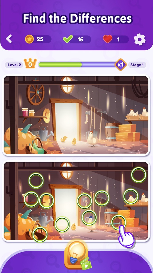 #3. Differences Hunt: Find & Spot (iOS) 来自: Bolga Games