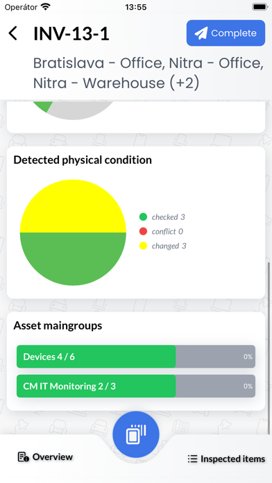 CDESK Asset Inventory Screenshot