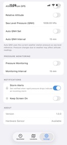 Barometer & Altimeter Pro screenshot