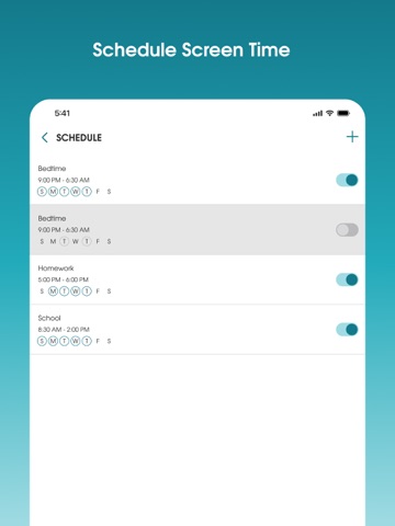 OurPact - צילום מסך iPad 5