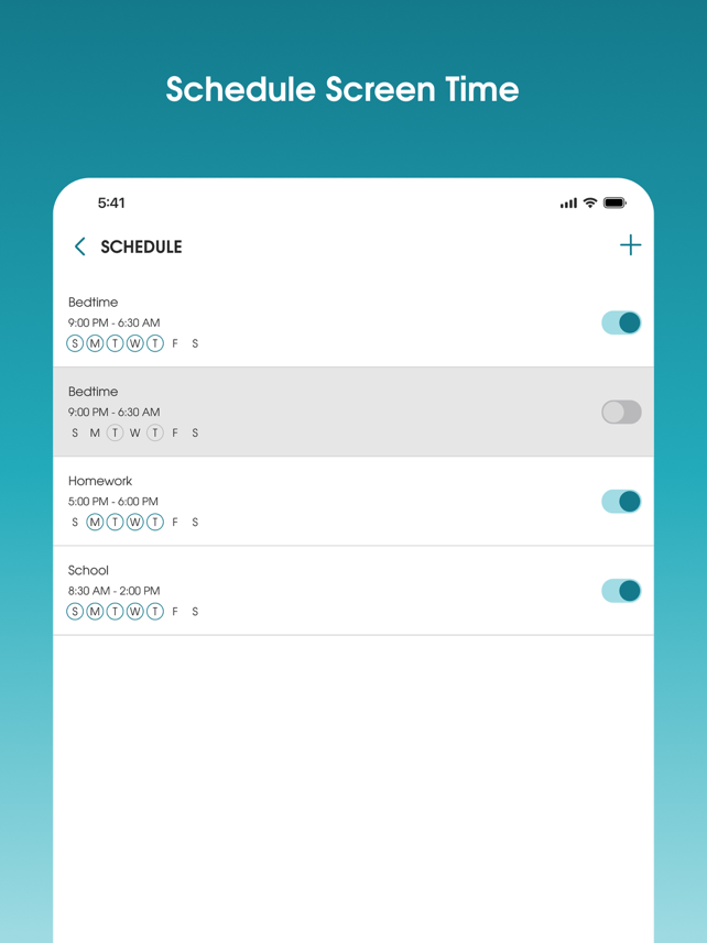 Parental Control App - OurPact Screenshot