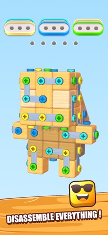 Hidden Screw 3D screenshot