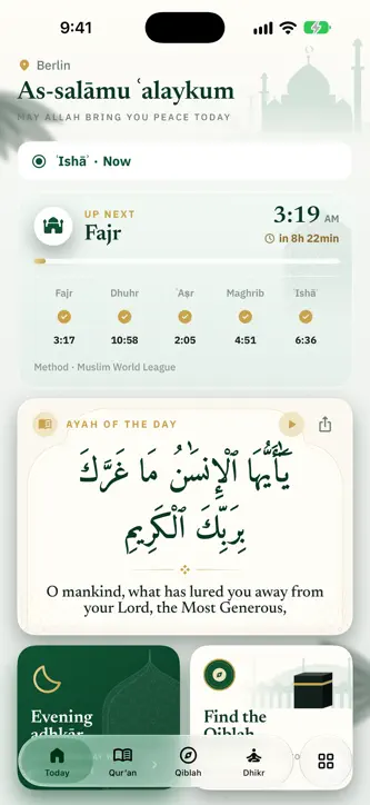 Sakinah: Quran, Adhkar & Dua screenshot 2