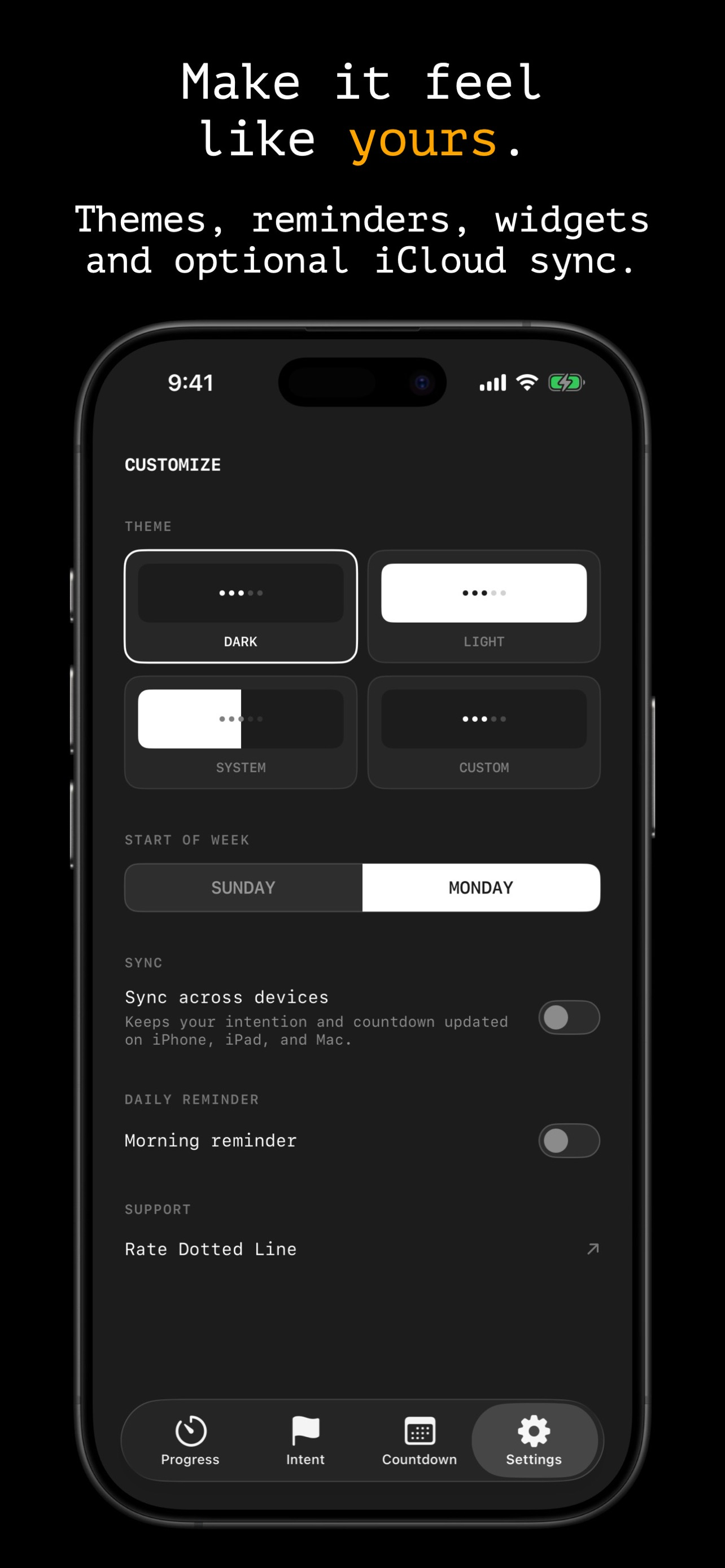 Visual Time - Dotted Line screenshot 6