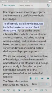 telepatext - editor, speech iphone bildschirmfoto 1