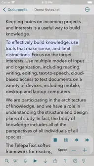TelepaText - editor, speech iphone bilder 0