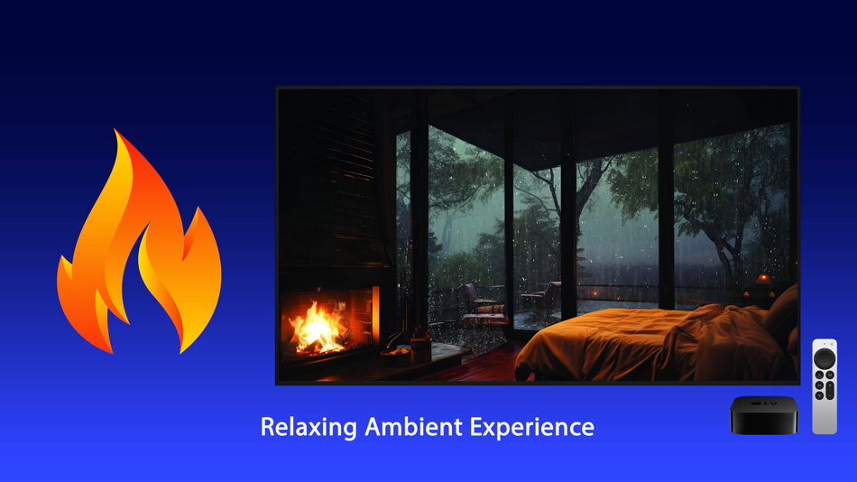 #7. Cozy Fireplace Photo Frame 4K (iOS) By: Igor Bidenko