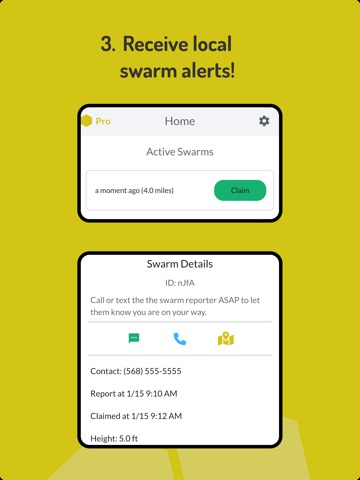 Swarmkeeper iPad screenshot