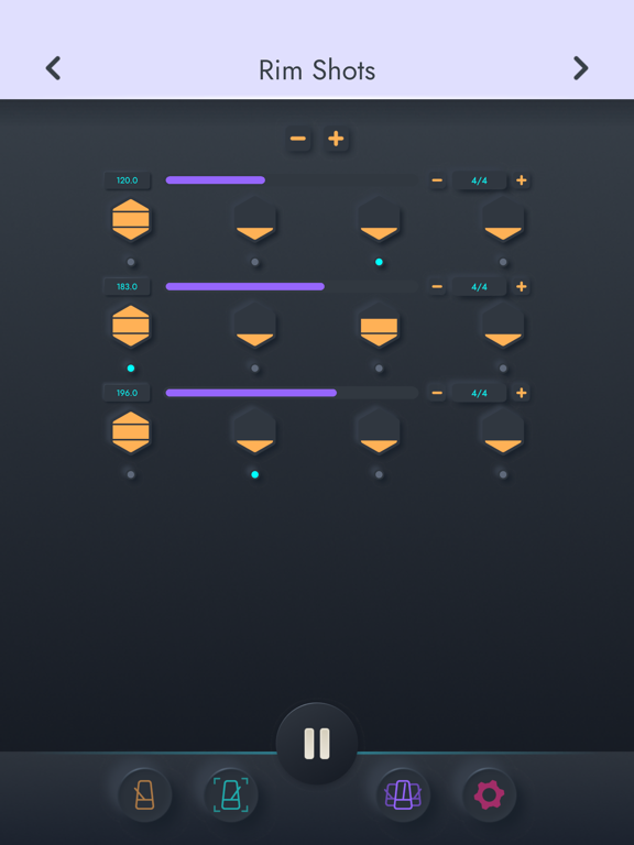 Screenshot #4 pour Metronome - BPM Rhythm Trainer