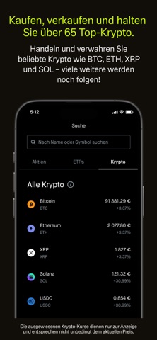 Robinhood: Krypto; 5% Euro screenshot