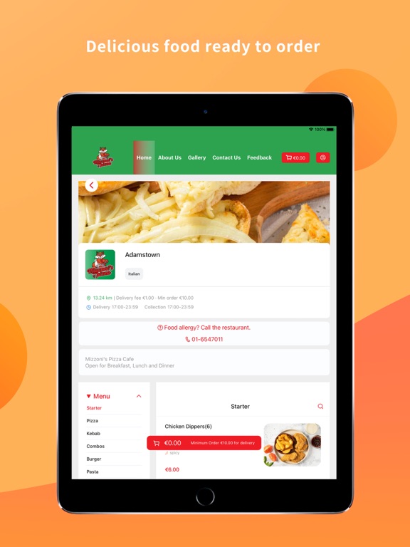 Screenshot #6 pour Mizzoni Pizza