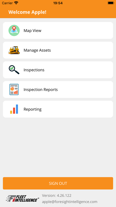 Screenshot 3 of Fleet Intelligence App