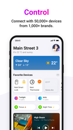 Homey — A better smart home screenshot 1