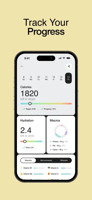 AI Calorie Counter Food Nutemi screenshot 2