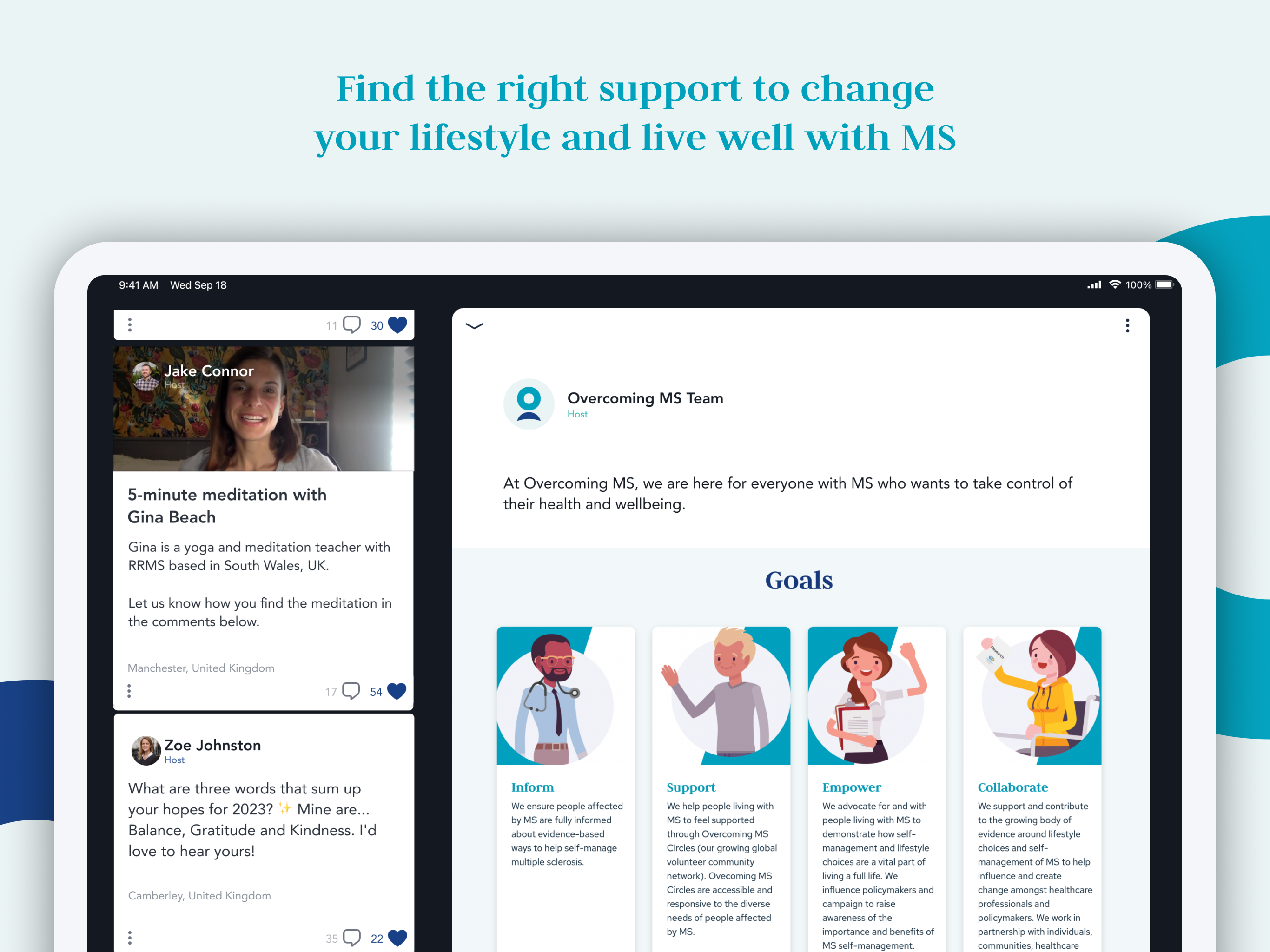 Live Well Hub by Overcoming MS