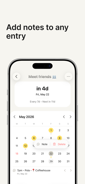 Wheneri: Routine Reminders Screenshot 6 of 8