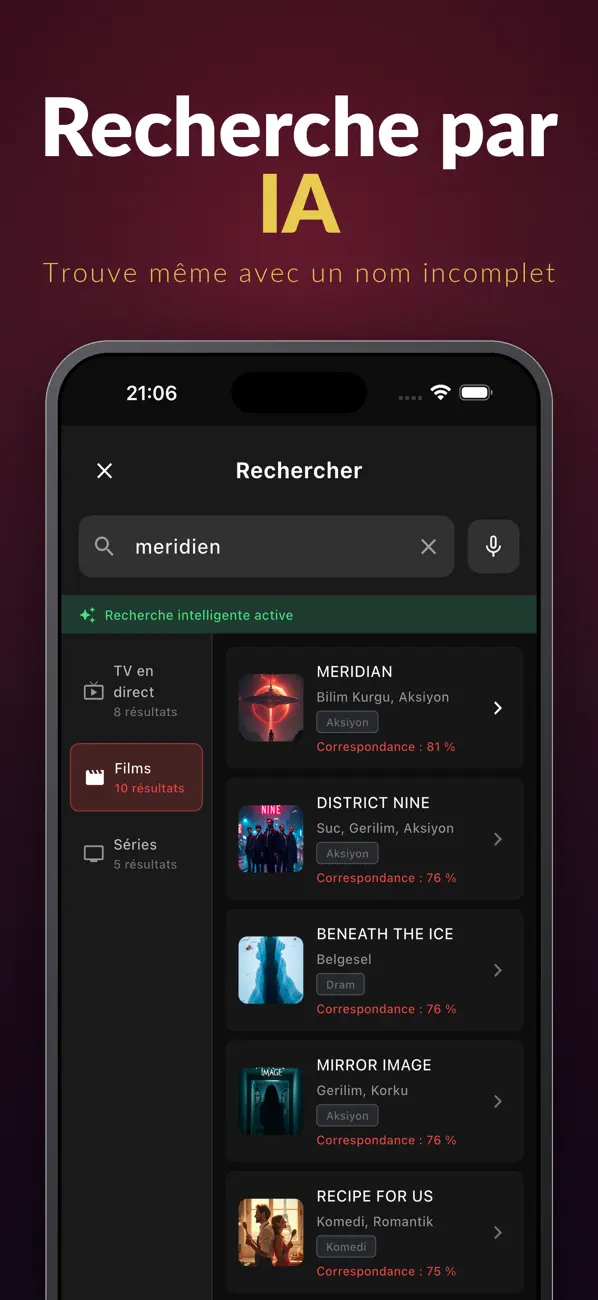Screenshot #3 pour IPTV Player MAX