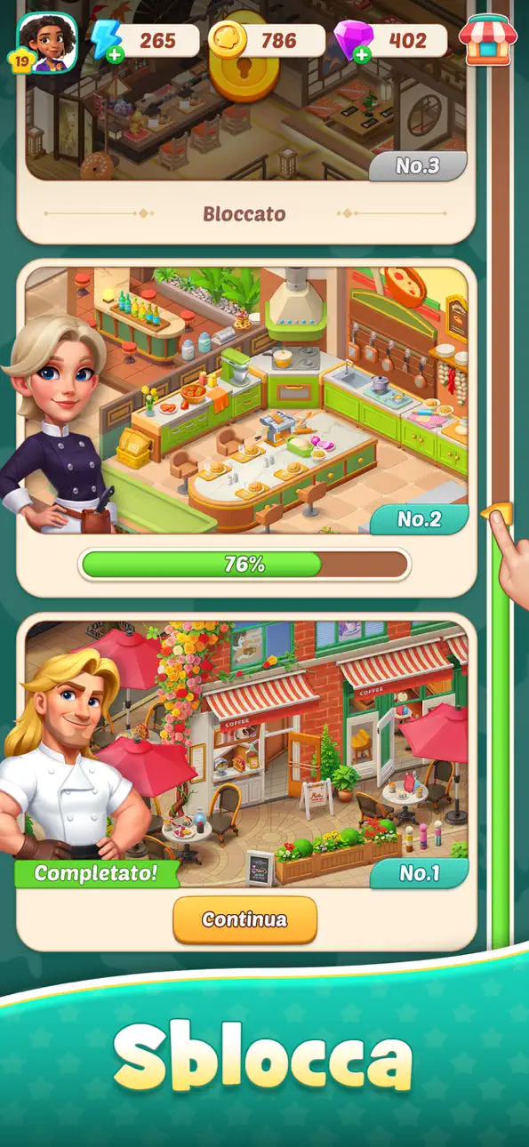 Foodstars: Merge & Cook iOS Mod IPA screenshot 5 - iOS game interface