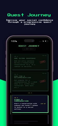 SocialQuest iPhone screenshot
