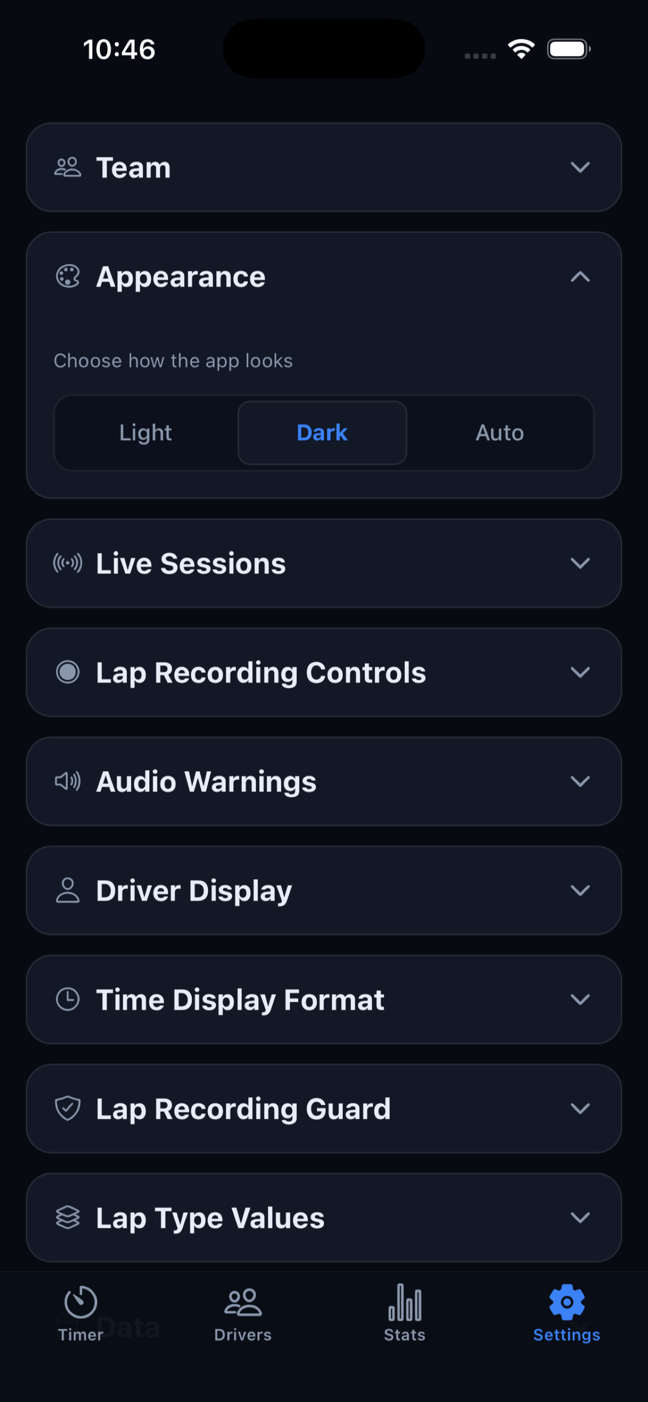 Regularity Race Timer