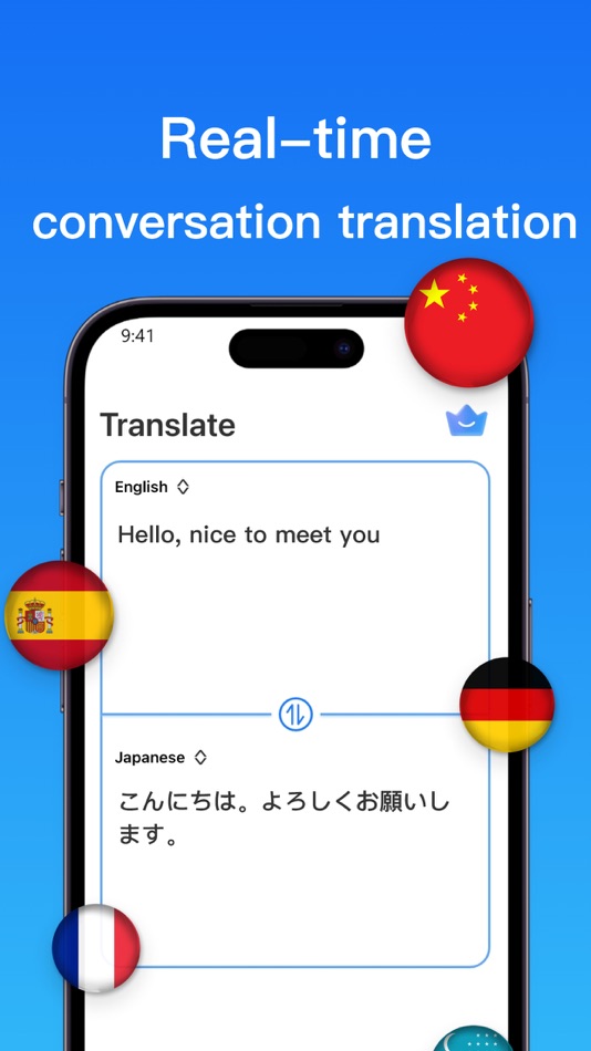 #1. Translate • Translator App (iOS) 由: 金福 蓝