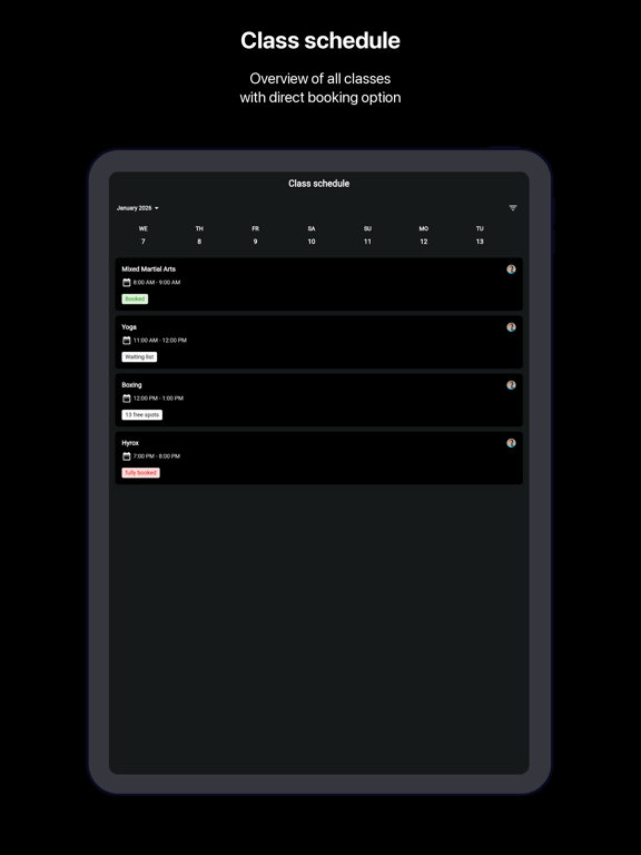 Hanse Gym app screenshot 3