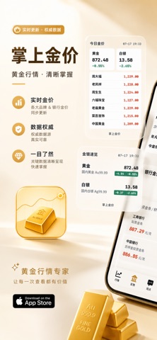 掌上金价-品牌金店金价对比银行金条行情查询 screenshot