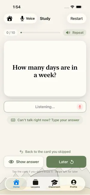 Retriv: Voice Flashcards screenshot 2