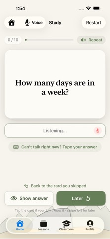 Retriv: Voice Flashcards Screenshot 2 of 7