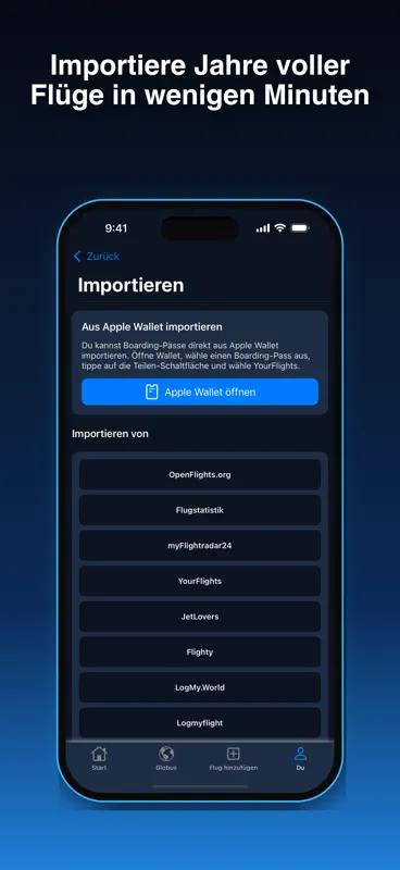 YourFlights - Flug Logbuch screenshot 8 of 10