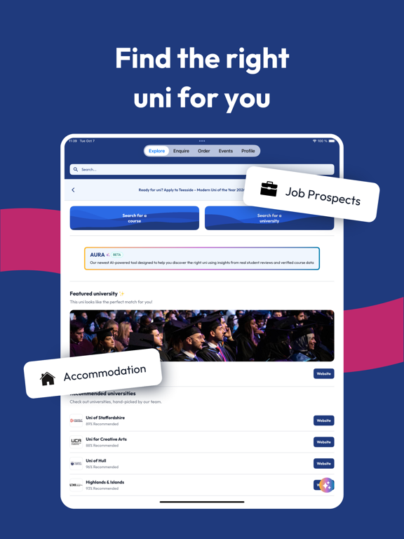 Screenshot #6 pour Uni Compare: Degree Courses UK