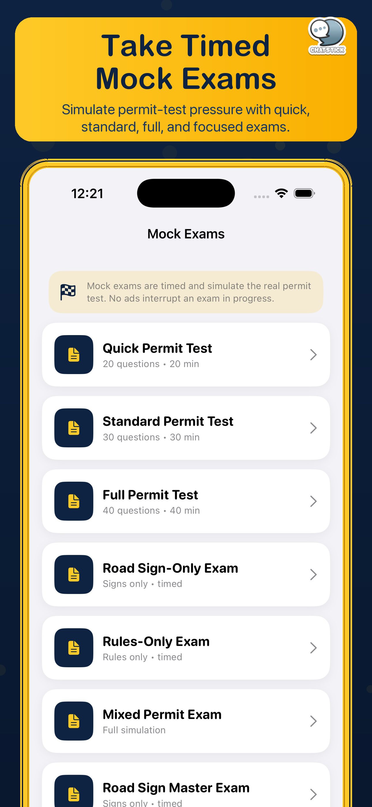 RoadSign Ace Permit Prep by CS screenshot 7