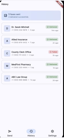 App screenshot