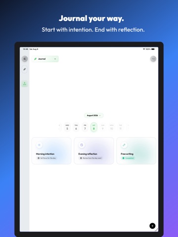 MoodRover: AI Journal & Mood iPad screenshot
