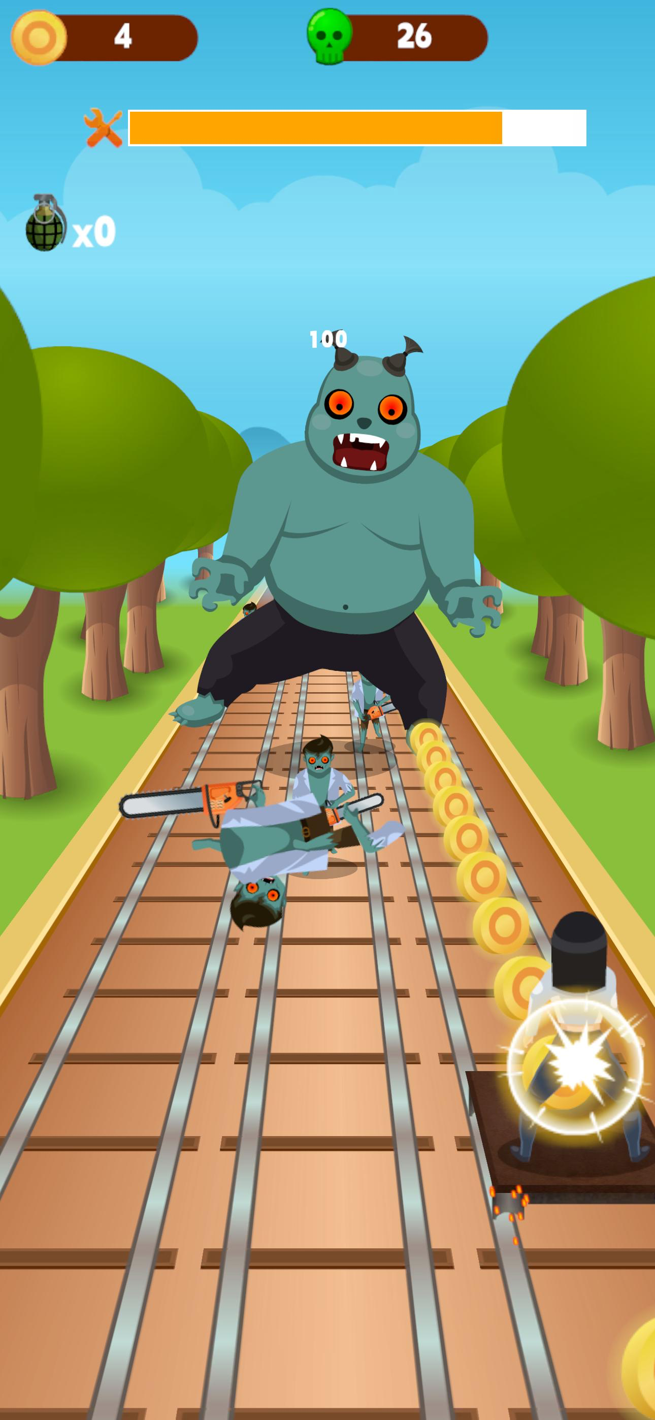Doomsday Subway:run & shooting screenshot 4