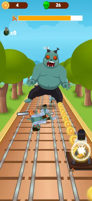 Doomsday Subway:run & shooting screenshot 3