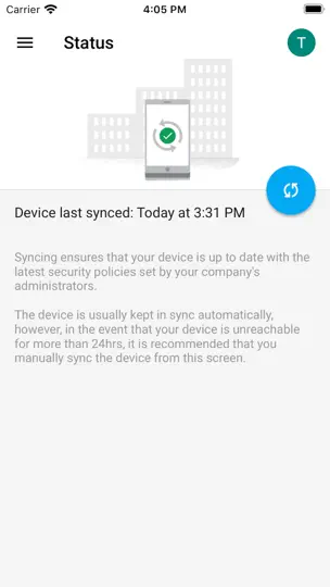 Google Device Policy iPhone Screenshot 5