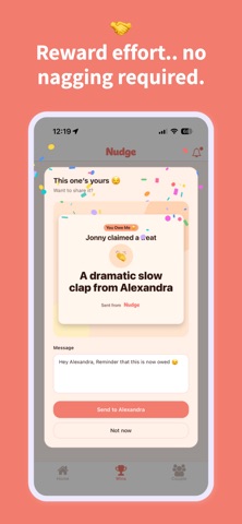 Nudge: Couples To-Do List screenshot