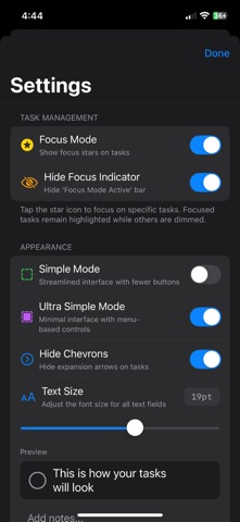 App screenshot