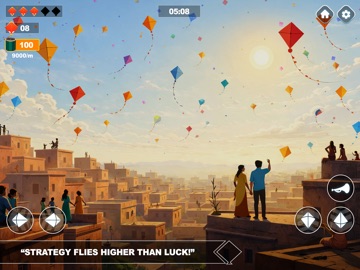 Kite Flying Simulator iPad screenshot