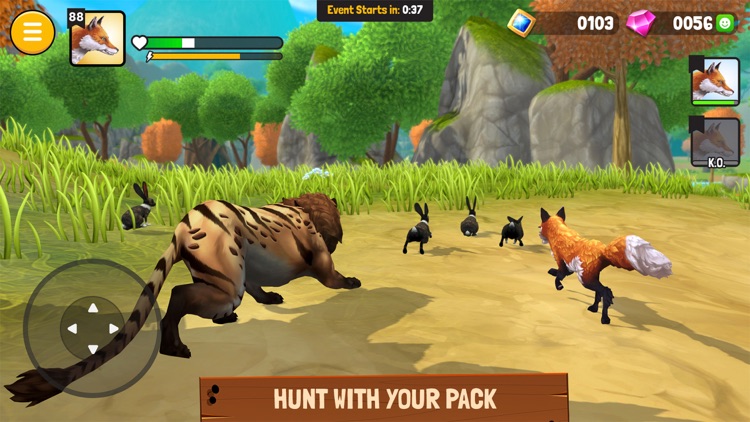 Animal Kingdoms: Wolf Sim MMO screenshot-3
