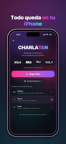 Subtítulos: Charlatan screenshot 5