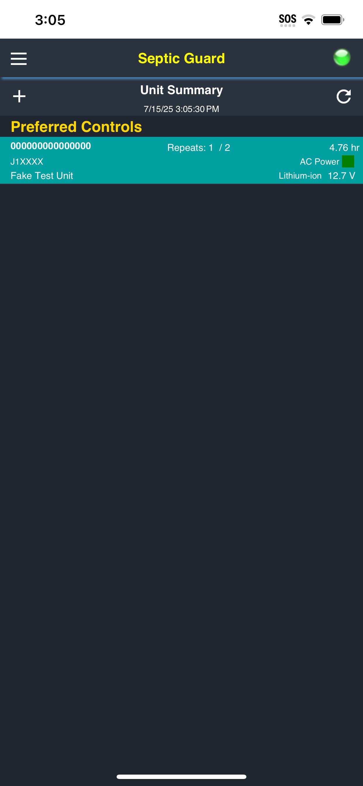 Septic Guard Client