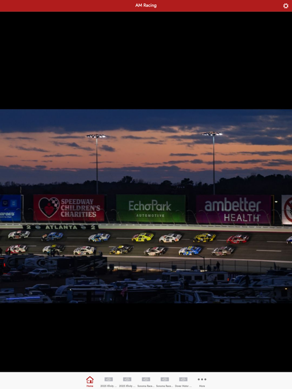 AM Racing iPad screenshot 1 - Sports app