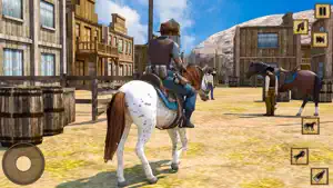 Wild West Cowboy Horse Games screenshot 1