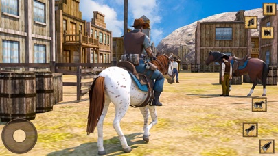 Wild West Cowboy Horse Games Screenshot