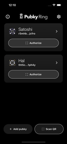 Pubky Ring screenshot