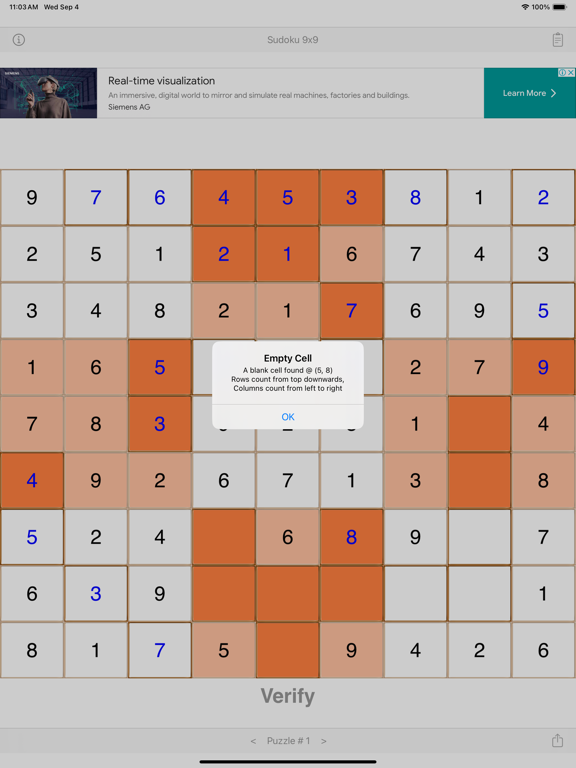 Screenshot #6 pour Sudoku 9x9 Game